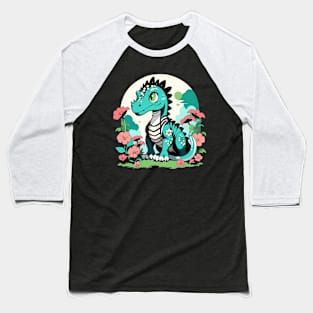 Cute dino Baseball T-Shirt